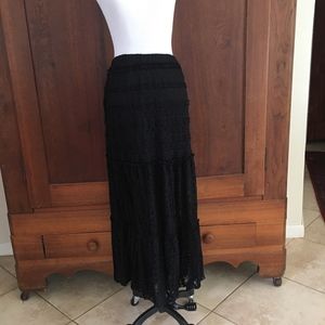 BOHO Maxi Skirt Lace Small Petite Xhilaration...